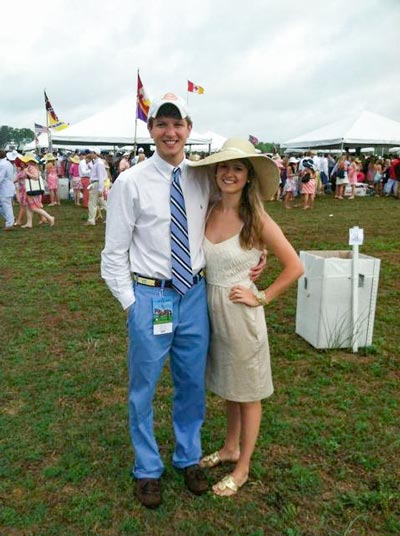 The brothers of Epsilon Eta and their dates attended the Carolina Cup in Camden, South Carolina 2012-04