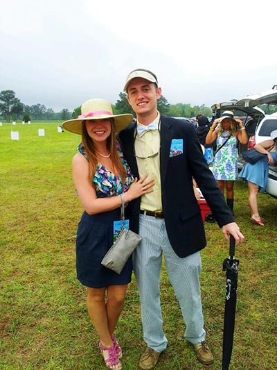 The brothers of Epsilon Eta and their dates attended the Carolina Cup in Camden, South Carolina 2012-06