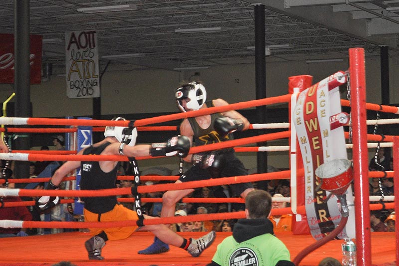 Sigma Nu UTK wins the 2015 annual fraternity boxing tournament 2015-01